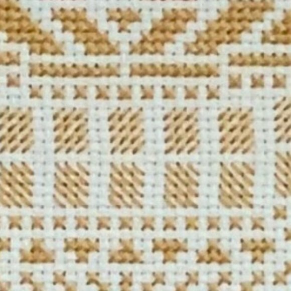 VTG Cross Stitch Fruit Basket Pineapple Grapes Completed Framed Embroidery Art - Picture 5 of 9